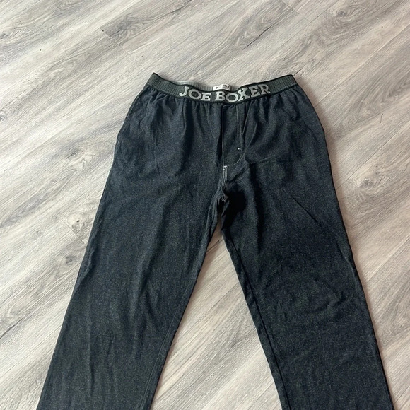 🇺🇸 Joe boxer gray straight slim jogger /  pj pants size medium - Picture 7 of 12